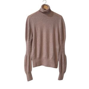 Lemaire Womens Alpaca Mohair Blend Turtleneck Mohair Sweater Size Medium
